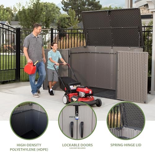 LIFETIME Outdoor Storage Box, 150 Gallon