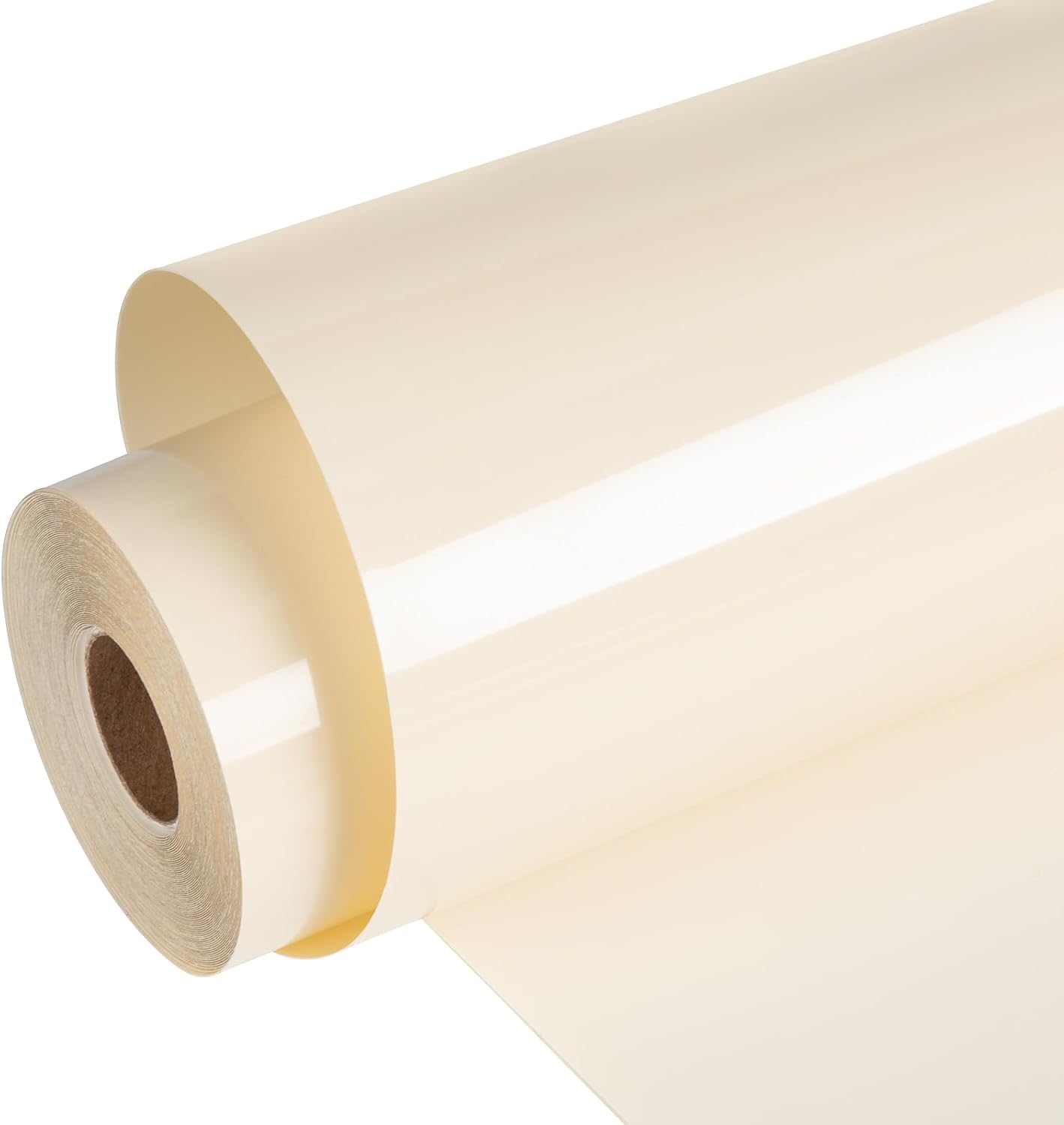 HTVRONT HTV Roll Heat Transfer Vinyl - 12" x 8ft Black HTV Vinyl for Shirts