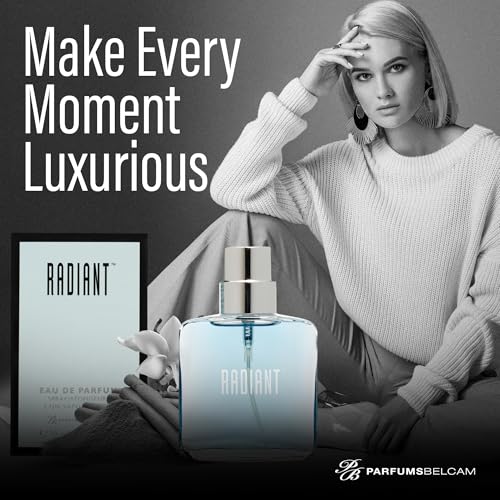 PB ParfumsBelcam Radiant Eau de Parfum for Women – Warm Oriental Vanilla Gourmand Perfume with Citrus