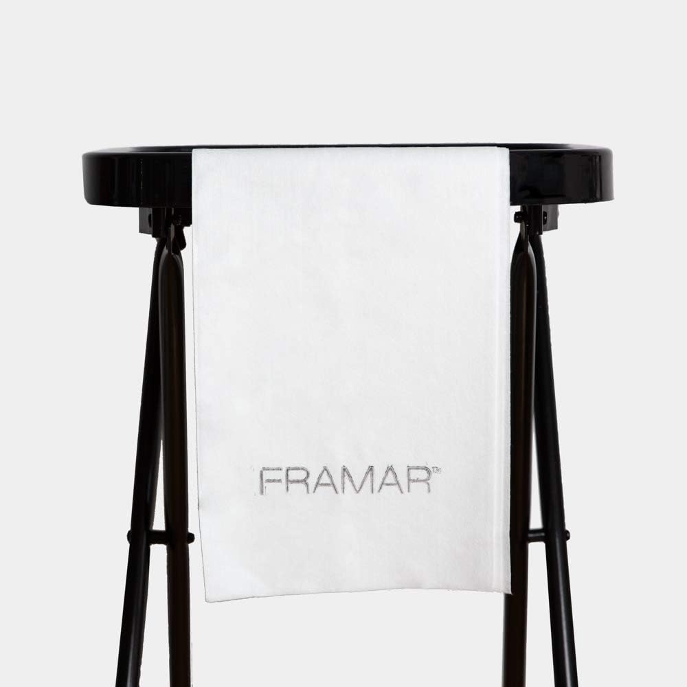 FRAMAR Biodegradable Salon Towels for Hair Stylist, Hair Towels for Women | Disposable Towel, Salon Towel, for Spa, Barber, Gym