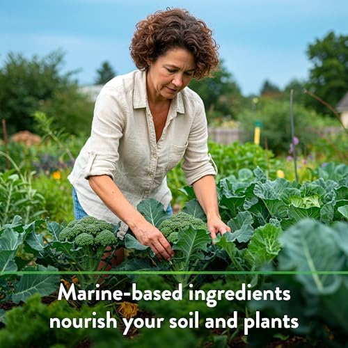 Down To Earth All Natural Fertilizers Organic Bio-Fish - 7-7-2, 25 lb | Plant Food for Vegetable Gardens, Grow Heavy Feeding Plants Corn, Broccoli