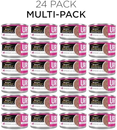 Purina Pro Plan Veterinary Diets UR Urinary St/Ox Feline Formula Wet Cat Food - (Pack of 24) 5.5 oz. Cans