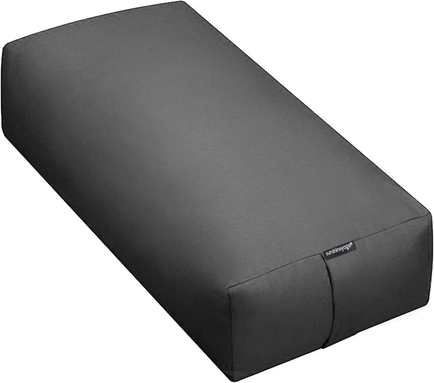 Firm Large Yoga Bolster, 24x12x6in