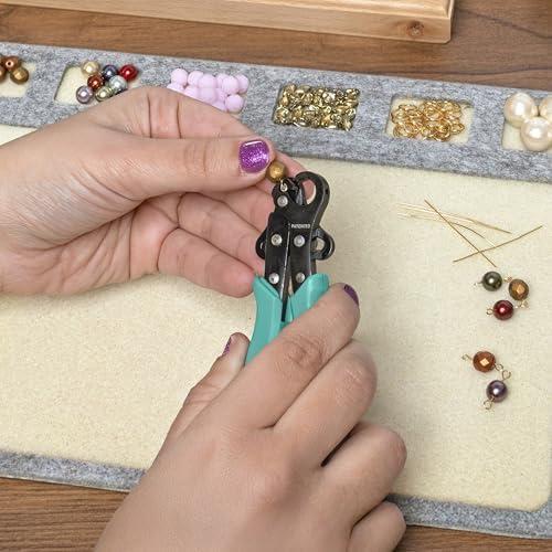 The Beadsmith Vintaj One Step Looper | Create and Trim Consistent 1.5 mm Loops for Jewelry Making, Use With 24-18g Craft Wire