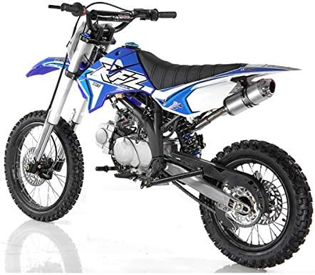 125cc Dirt Bike Pit Bike Adults Dirtbikes Pitbikes 125 Dirt Pit Bike (Blue)