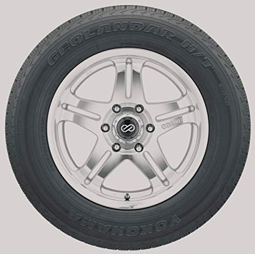 Yokohama GEOLANDAR H/T G056 All-Season Radial Tire - 245/60R18 104H | Truck/SUV Highway All Season Traction 104H Rated Standard Load Radial Construction Black Sidewall Tire
