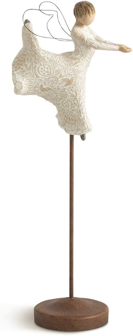 Willow Tree Ox and Goat, Sculpted Hand-Painted Nativity Figures, 2-Piece Set | Extends the Willow Tree Nativity Scene, Designed by Artist Susan Lordi, Heirloom Keepsake, Display on Shelf or Table