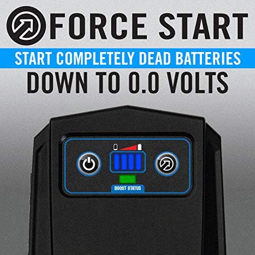 Clore Automotive JNC325 Jump-N-Carry 2000A 12 Volt Jump Starter for up to 8.0L Gasoline and 6.0L Diesel Engines