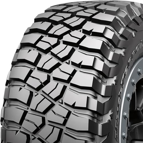 BFGoodrich Mud Terrain T/A KM3 Radial Car Tire for Light Trucks, SUVs, and Crossovers, 32x10.00R15NHS/8PR Q 124Q | ATV & UTV Mud Terrain All Season Traction 124Q Rated D (8 Ply) Radial Construction Raised Black Letters Tire