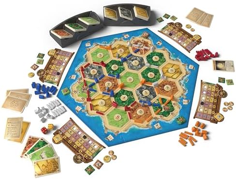 CATAN Traders & Barbarians Board Game Expansion - Customize Your Asmodee CATAN Experience, Strategy Game, Family Game for Kids and Adults, Ages 12+, 3-4 Players, 90 Minute Playtime | Customize Your Asmodee CATAN Experience, Strategy Game, Family Game for…
