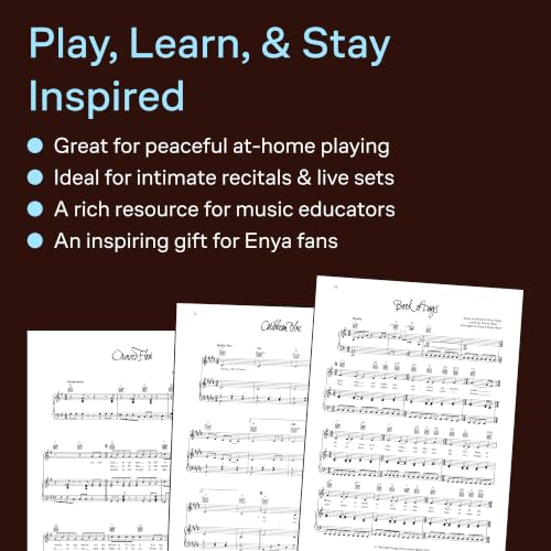 Enya - Paint the Sky with Stars Piano, Vocal and Guitar Chords