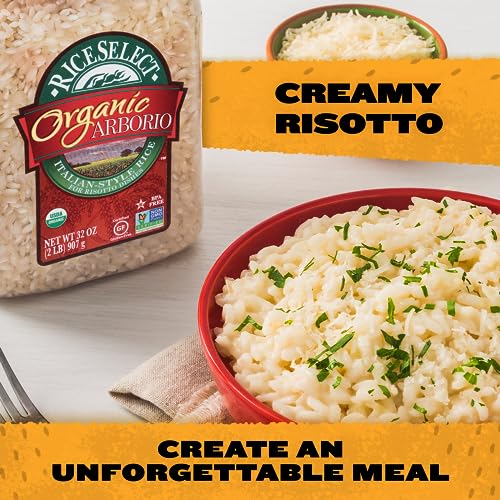 RiceSelect Organic Texmati White Rice, Long-Grain Basmati Rice
