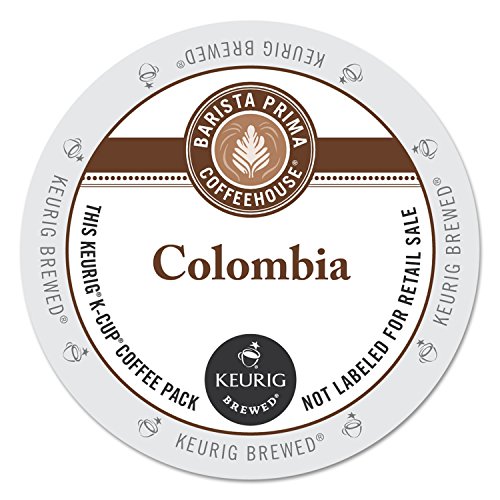 Barista Prima Coffeehouse Medium Dark Roast Extra Bold K-Cup for Keurig Brewers, Colombia Coffee 24 count (Pack of 4) (Packaging May Vary)