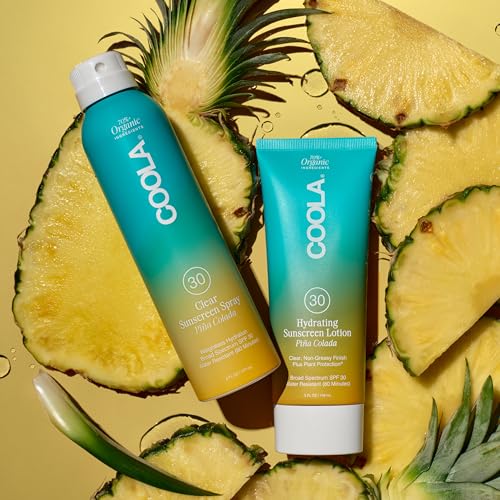 COOLA Organic Sunscreen SPF 30 Sunblock Body Lotion, Dermatologist Tested Skin Care For Daily Protection, Vegan And Gluten Free, 5 Fl Oz