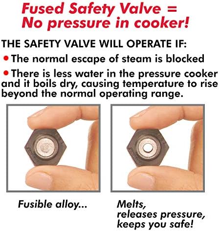 Hawkins B1010 3 Piece Pressure Cooker Safety Valve - B1010-3pcSet