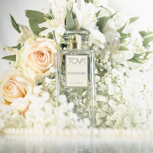 Tova Signature Eau de Parfum – Classic Bergamot Jasmine Lavender Perfume for Women – Timeless Scent – USA-Made & Cruelty-Free – 3.4 fl oz