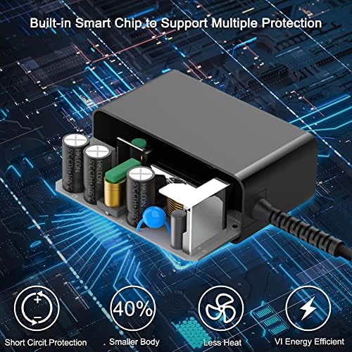 5V AC/DC Adapter Compatible with Arcade1up 8121 LS3062020 8261 8296 8295 Ms Pac-Man Counter-Cade CounterCade Console Table Top Game Arcade 1Up