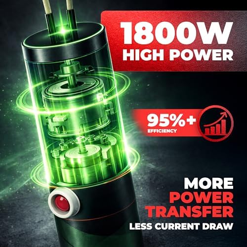 Magnetic Induction Heater – 1800W 110V Handheld Magnetic Heat Induction Tool with Advanced Coil Kit for Bolt Removal