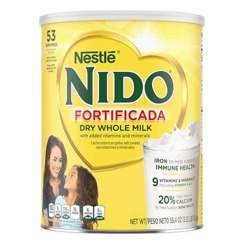 Nestle Nido Fortificada Whole Milk Powder, 28.1 Oz