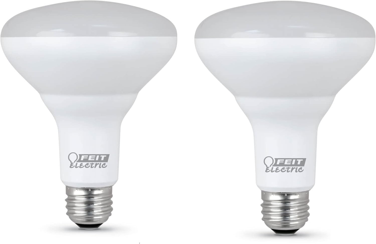 Feit Electric BR30 LED Light Bulbs, 65W Eq, Soft White, 3 Pack