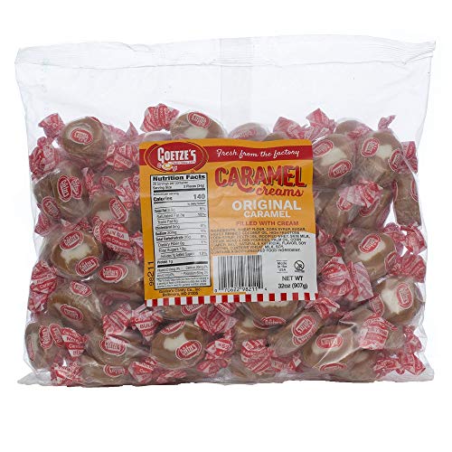 Goetze's Original Vanilla Caramel Creams - Retro Candy (2Lb)