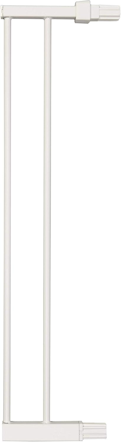 MidWest Homes for Pets Steel Pet Gate Extension; Pet Gate Extension Measures 6' Wide x 39' High in Soft White (Fits MW Model # 2939SW)