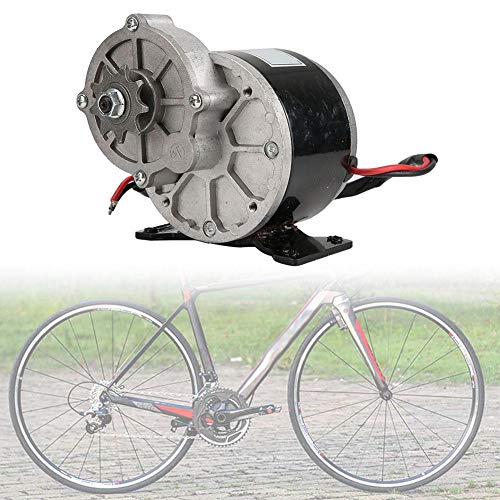 Gear Reduction Electric Motor,12V 250W 2950 RPM Dc Electric Bicycle Brushed Motor Reductor with 9 Tooth Sprocket for Electric Bicycle,Scooter,Bikes
