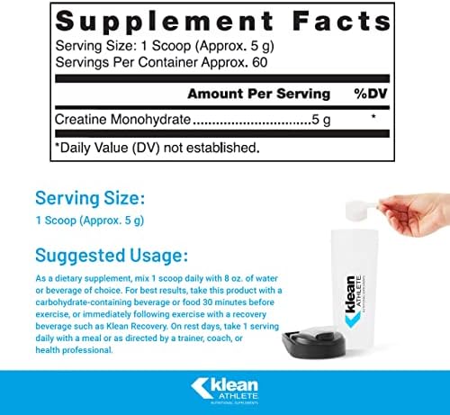 Klean Athlete Klean Creatine - Supports Muscle Strength