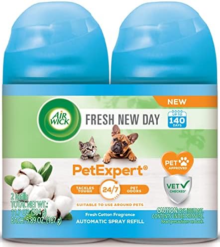 Air Wick Automatic Air Freshener Spray Refill, 2ct, Summer Delights, Odor Neutralization, Essential Oils