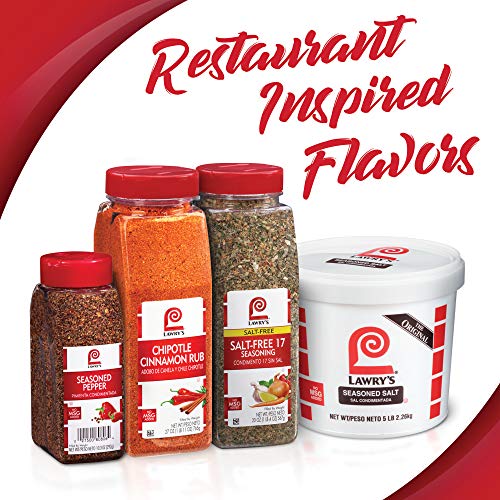 Lawry's Memphis Style Barbecue Rub, 25 oz - One 25 Ounce Container of Memphis Dry Rub, Perfect for BBQ Rub Wings, Ribs, Brisket and More