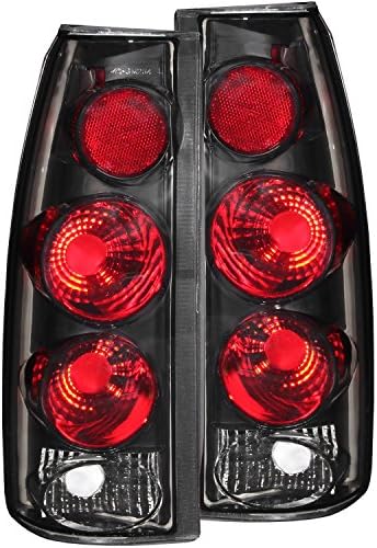 ANZO USA 211154 Dark Smoke 3D Style Taillight for Chevrolet GM Truck - (Sold in Pairs)