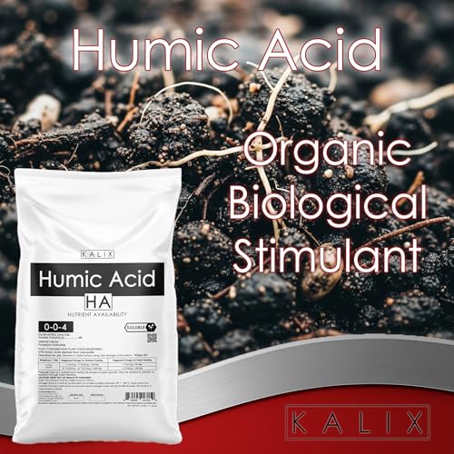 KALIX Humic Acid Fertilizer | Water-Soluble Organic Soil Conditioner for Root Growth & Nutrient Uptake | Improves Soil Structure & Plant Health
