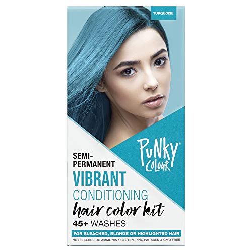 Punky Colour Box Kit Cotton Candy Semi Permanent Hair Color - Vegan, Cruelty-Free Conditioning Hair Dye, Lasts Up to 35 Washes