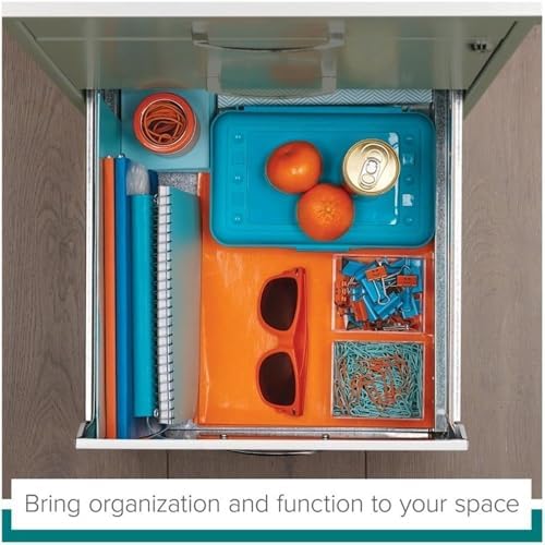 Pemberly Row 3 Drawers 27.32" Vertical Charcoal Metal Filing Cabinet Lockable Pre-Assembled Stationary Letter Size for Home, Office