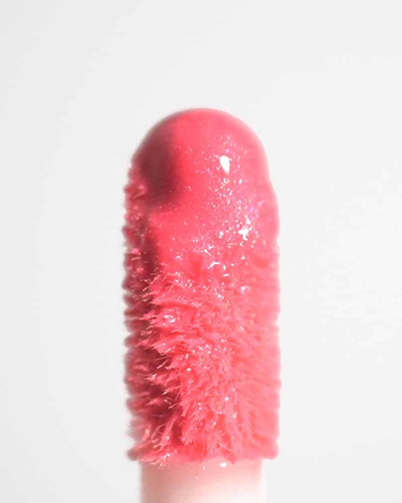 MODE Frosty Cotton Candy Pearly Pink Lip Lacquer Ultra Shine Lip Gloss IT'S A SIN Long Lasting Hydrating Creamy Color, Natural Moisturizing Skincare Fruit Oils, Cruelty Free, Vegan