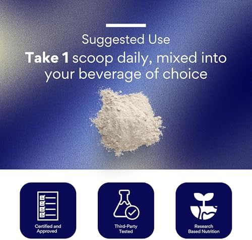 Research Verified® Collagen Powder - Hydrolyzed Marine Collagen Peptides - Unflavored - Skin Hydration and Elasticity, Muscle Recovery