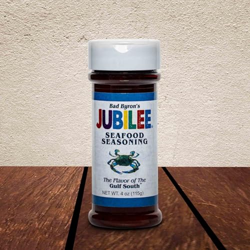 Bad Byron’s Jubilee® Seafood Seasoning – 4 oz | Bold Gulf Coast Flavor | Perfect for Shrimp, Fish, Crab & More | All-Purpose Cajun-Style Blend