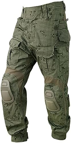 KRYDEX Tactical Men's G3 Combat Pants with Knee Pads