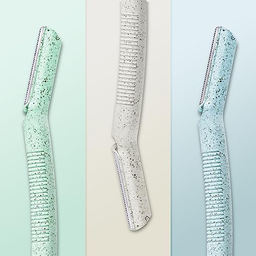 Ennva Disposable Dermaplane Eyebrow & Facial Razors, 6 Pack