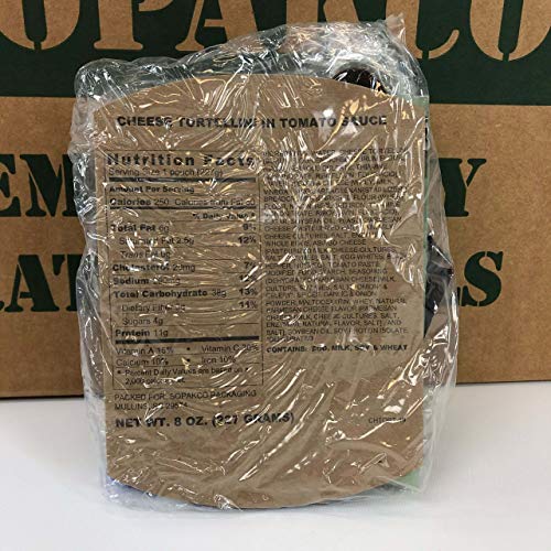 Sopakco MRE Meals Ready-to-Eat 14ct Case 10/20 Inspect Lot 7280 Reduced Sodium