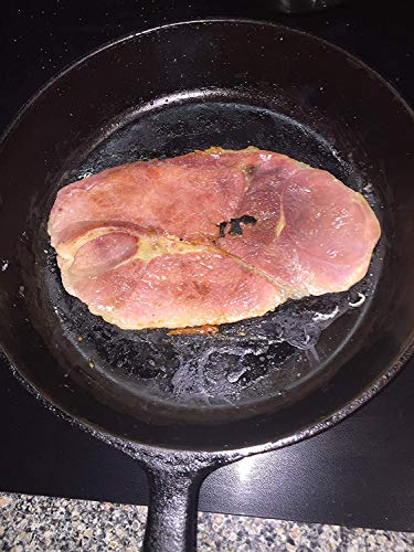 Julia's Pantry Premium Cured Country Ham Hickory Smoked Center Steaks 3 - 1# Packages with Red Eye Gravy Sample