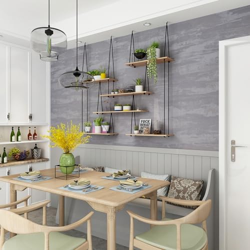 48x197inch Extra Wide Black White Marble Wallpaper Peel Stick Glossy Thick Waterproof Furniture Sticker Granite Look Contact Paper DIY Wall Sticker Self-adhesive Countertop Vinyl Wrap for Kitchen