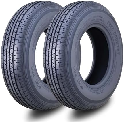 FREE COUNTRY 2 Premium Trailer Tire ST225/75R15 10PR LRE 117N w/Scuff Guard