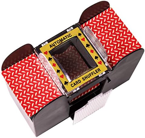 Battery-Powered Automatic Card Shuffler for Card Games