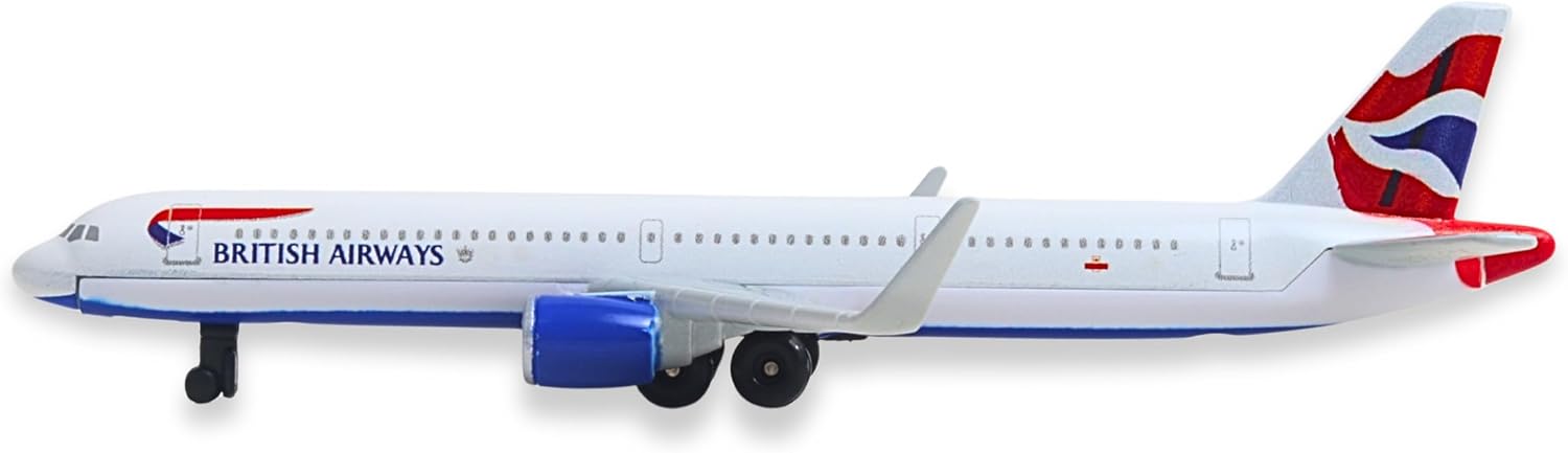 Daron British Airways Concorde Single Plane Toy , White Small