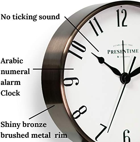 Presentime Mozart Mantel Alarm Clock