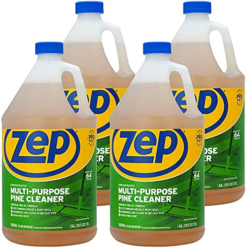 Zep Concentrated Multi-Purpose Pine Cleaner - 128 oz (Pack of 2)