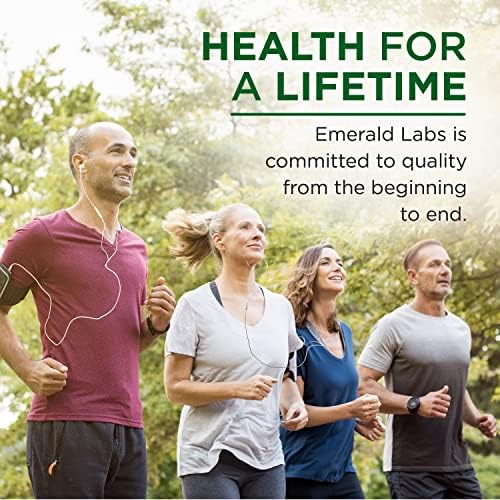 EMERALD LABS Cholesterol Health - Featuring CoQ10, Flush-Free Niacin, RYR-VA, and Garlic for Heart and Circulatory Support - 90 Vegetable Capsules