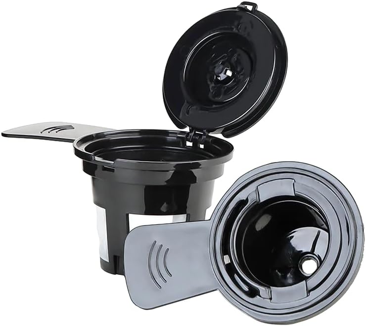 BELLA Single Serve Coffee Maker, Dual Brew, K-cup Compatible - Ground Coffee Brewer with Removable Water Tank & Adjustable Drip Tray