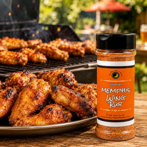 Memphis Chicken Wing Seasoning | Southern Dry Rub | Large Shaker